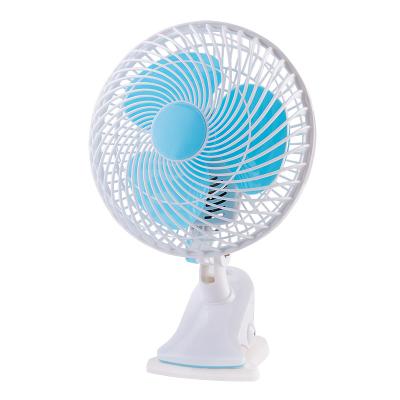 China ABS Eco - Friendly Home Magic Table Rotating Clip Box Electric Oscillating Fan for sale