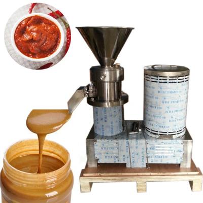 China Vegetable Processing Plant Small Aluminum Alloy Stainless Steel Peanut Butter Making Machine Production Line for sale