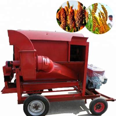 China High Yield Mini Small Moringa Hemp Seeds Wheat Shelling Thresher Machine for sale