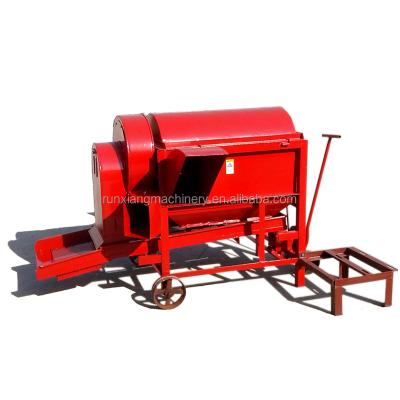 China Dry Function High Efficiency Small Uses Rice Bean Sheller Thresher Threshing Machine for sale