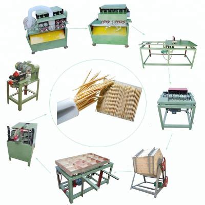 China Excellent Toopick Automatic Bamboo Wooden Toothpick Process High Efficient Quality Bamboo/Wood Toothpick Making Machine For Sale for sale