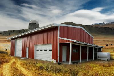 China Los edificios agrícolas residenciales del metal 30' el ′ x50'x14 modificaron diseño para requisitos particulares en venta