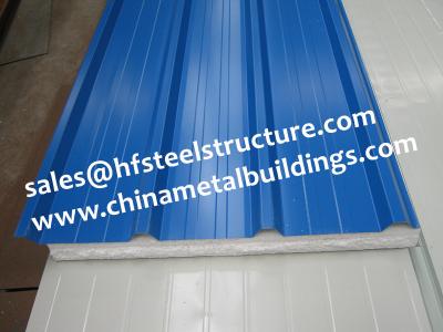 China Anchura 950m m del panel de la cámara fría del bocadillo del EPS usados para la decoración de la pared y del tejado en venta