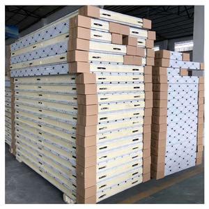 China PU polyurethane foam PUR PIR PUF cold room storage warehouse insulation sandwich panels/boards en venta