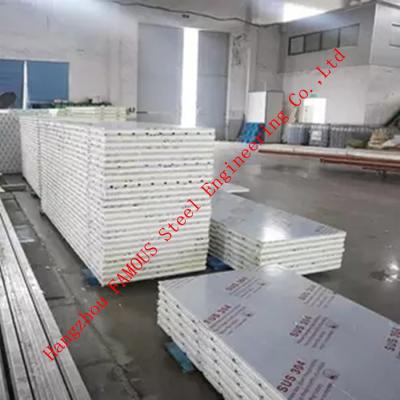 China Sitio limpio farmacéutico modular del panel de bocadillo del EPS en venta