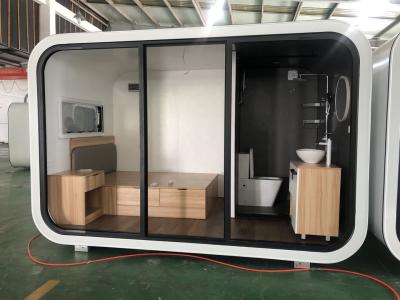 China Modificado para requisitos particulares en pequeña oficina de la casa modular prefabricada prefabricó el sitio al aire libre de la casa para la oficina comercial en venta