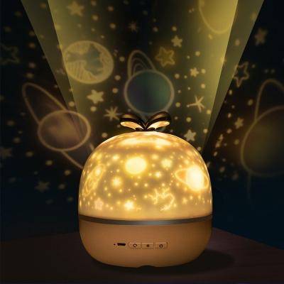 China Hot Sale Modern Romantic Starry Projection Amazon Tooth Music Galaxi Colorful Blue Night Light Projector For Kids Girls Gifts for sale