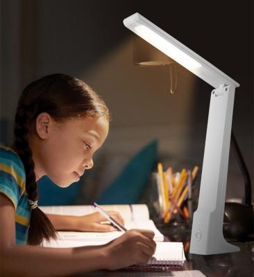 China Modern Hot Sale LED Study Table Lamp Eye-Care Dimming USB Rechargeable Desk Lamps for sale