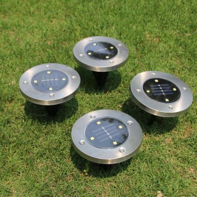 China Theme Park Amazon Hot Sale Waterproof Inground Solar Buried Garden LED Light Solar Underground Lights for sale