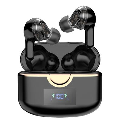 China Music Streaming Bass Stereo Hifi Music In-Ear Touch Earphone Volume Control Wireless Headset TWS 4 Mics Earbuds V5.1 For Phone for sale