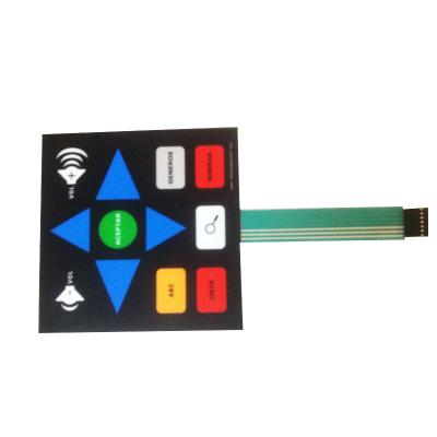 China Home Appliance Electronics Customized Waterproof Membrane , FPC / PET Circuit Touch Capacitive Switch for sale