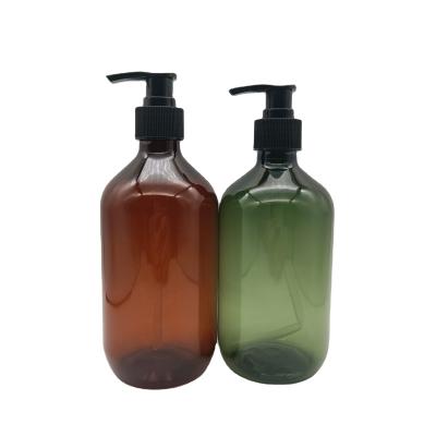 China High Quality Custom Plastic Pet Shampoo Empty Packing Shampoo Bottle 300ml 200ml 500ml With Pump for sale