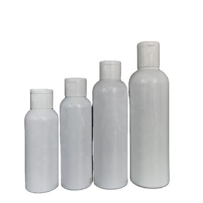 China Shampoo Packing Oil Wholesale Cosmetic Cleansing White Plastic Bottle With Lotion Bottle for sale