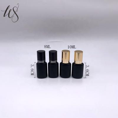 China New Arrival Plastic Black Bottle Glue Glue Plastic Bottle, 8ML, 10ML Bottle, Factory Eyelash Glue Outlet for sale