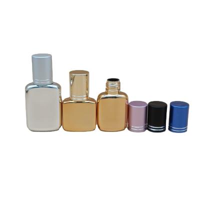 China Nail gel packaging 8ML, new arrival 10ML eyelash glue black plastic bottle, gel nail polish bottle for sale