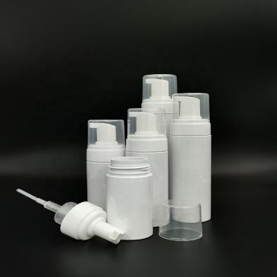 China Cosmetic packaging in stock 100ML/120ml/150ml, empty foam pump with bottle, foam pump bottle for sale