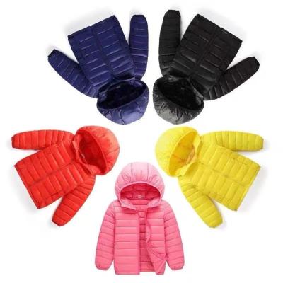 China Factory Sales Modern Design Warm Custom Winter Hooded Jackets Breathable For Boys Kid for sale