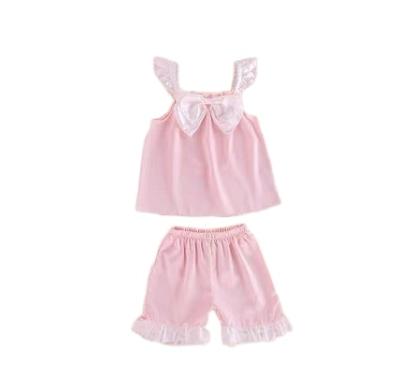 China Finest Quality Breathable Most Popular Children Pajama Girls Sweetheart Sleepwear Wholesale Children for sale