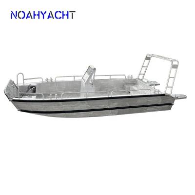 China 735cm Aluminum Cargo Barge Relaxing Working Landing Craft For Sale for sale