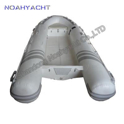 China Relaxing Rib 360 Rigid Boat Fiberglass Inflatable Boat Hypalon for sale