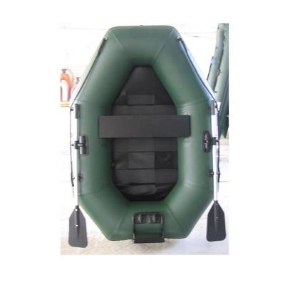 China PVC 0.7mm Or 0.9mm Army Green PVC Small Fishing Boats 	Inflatable Pontoon Fishing Boats for sale