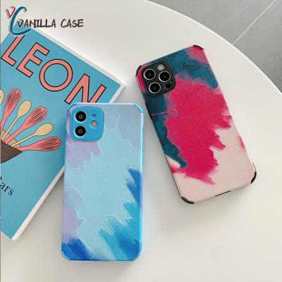 China High Quality Shockproof Back Cover Customize Phone Accessories Leather Case For iPhone 11 12 13 Pro Max for sale