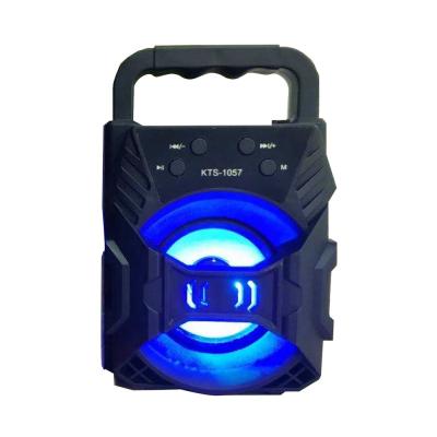 China Rechargeable Portable LED Colorful Light DJ Bluetooth Mini Subwoofer Hung Full Range Knot Speakers For Laptop Player Outdoor Wireless Audio for sale