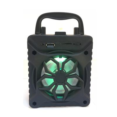 China JBH-5002 JHB-5003 5001 JHB-5003 Outdoor Portable Cheap Colorful LED Light Factory Led Outdoor Speakers Usb Radio Stereo bluetooth Speaker With LED Light for sale