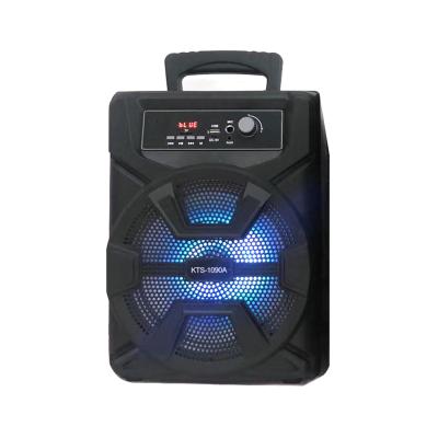 China Colorful Light High Quality LED Knots 8 Inch Size Portable Speaker Outdoor Bluetooth Karaoke kts-1140 Speaker 1139 for sale