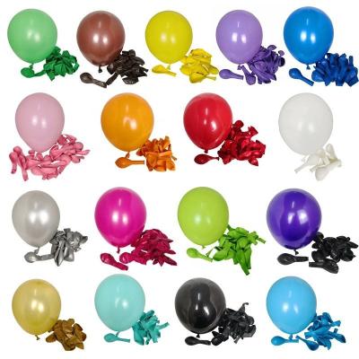 China Wholesale 10 Inch Matte Latex Balloon Matte Latex Balloons Colorful Latex Globos for Wedding Party Birthday Party New Year Decoration Balloons for sale