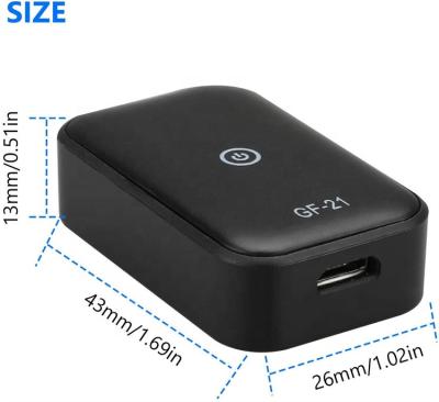 China GPS Gf-21 Magnetic Tracker Locator Audio Recording Real Time Tracking Real Time Tracking Device for sale