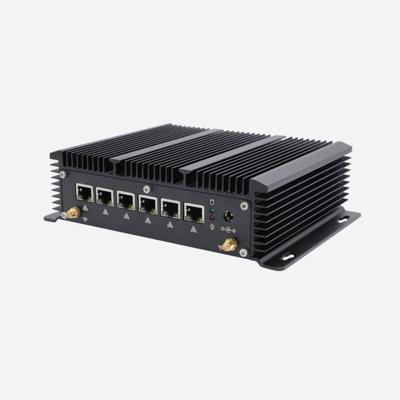 China PC Core i3 i5 i7 CPU pfsense 6 LAN vpn vpn Server X86 Mini Router Yes Fanless for SD-WAN for sale