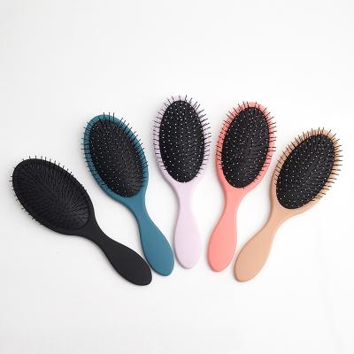 China Waterproof Reusable Ladies Personalized Small Round OEM Detangler Brush Detangle Hair Brush for sale