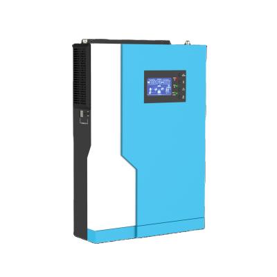 China MP V PLUS series 24V to 230V 3.5KW 120-500V high PV INVERTER with 100A MPPT CONTROLLER 80A AC charger hybrid inversor 54*41.5*20 cm for sale