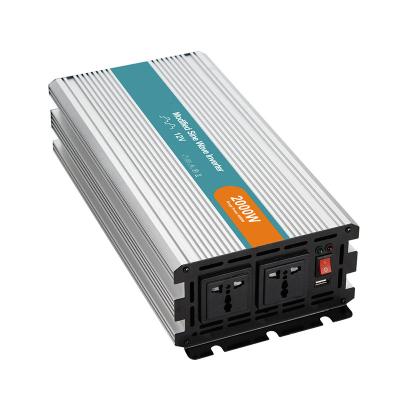 China DC Inverter Solar Power System 2000w 24VDC AC Power Inverter to 230VAC Power Inverter M-2000 for sale