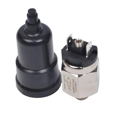 China Pressure Control 10 Bar 1/8 1/4 Thread External NO Adjustable Diaphragm Air Pressure Switch QPM11-NO QPM11-NC NC for sale