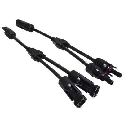 China 1000V DC Male To Female Solar Power Extension Cable With MY1-2 Connectors for sale