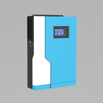 China Pure Sine Wave 5.5KVA Hybrid 5.5KW Power Inverter for Home Function 48V 230C 50/60HZ 54*41.5*20cm Wifi Solar System for sale