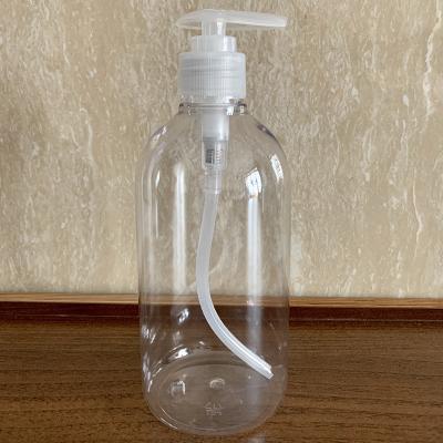 China Wholesale Plastic Medicine Pet Clear Shampoo Gel Bottle With Pump Dispenser for sale