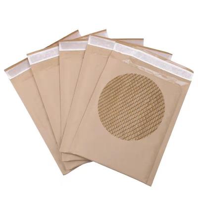 China For Gift Yohpack 21*28cm Honeycomb Envelope Tote Bag Paper Padded Mailer Bags Custom Logo Envelope Bag for sale