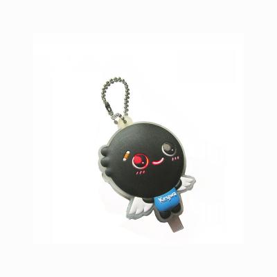 China Factory Direct Selling Rubber Chinese Supplier PVC Key Chain With Flashing Light for sale