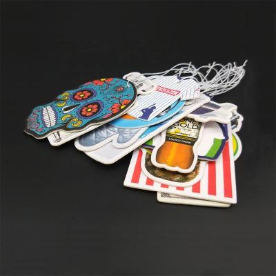 China Car Air Fresh Custom Paper Air Freshener for sale