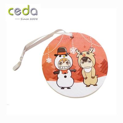 China Fancy Custom Paper Car Air Freshener for sale