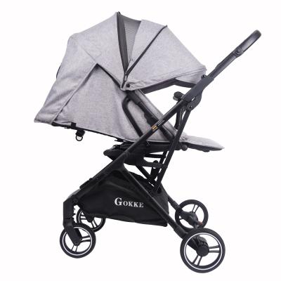 China Lightweight High Landscape Comfort Baby Travel Ride Ride Stroller Easy Folding Infant Pram for sale