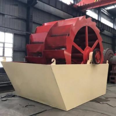 China Quartz Wheel Type Sand Washing Machine Mobile Aggregate Washing Plant 180tph for sale