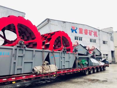 China Mobiele van het de Steengrint van het Trommelerts van de het Zandwas het Materiaalinstallatie Te koop