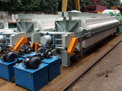 China 1500mm automatische Kammer-Filterpresse-Minenindustrie zu verkaufen