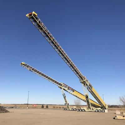 China Proveedores mineros de piedra del transportador de correa de la banda transportadora de la mina de roca de la escoria de la escoria en venta