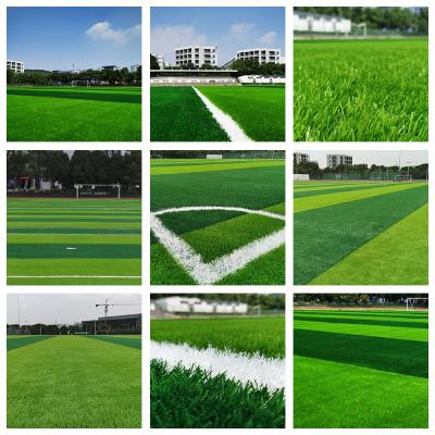 China Low Price Football Size Football Turf UV Proof 50mm Artificial Grass For Soccer Field for sale