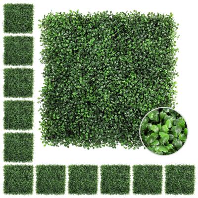 China Factory Sale Landscaping Plastic Green Artificial Boxwood Hedges Vertical Garden for sale